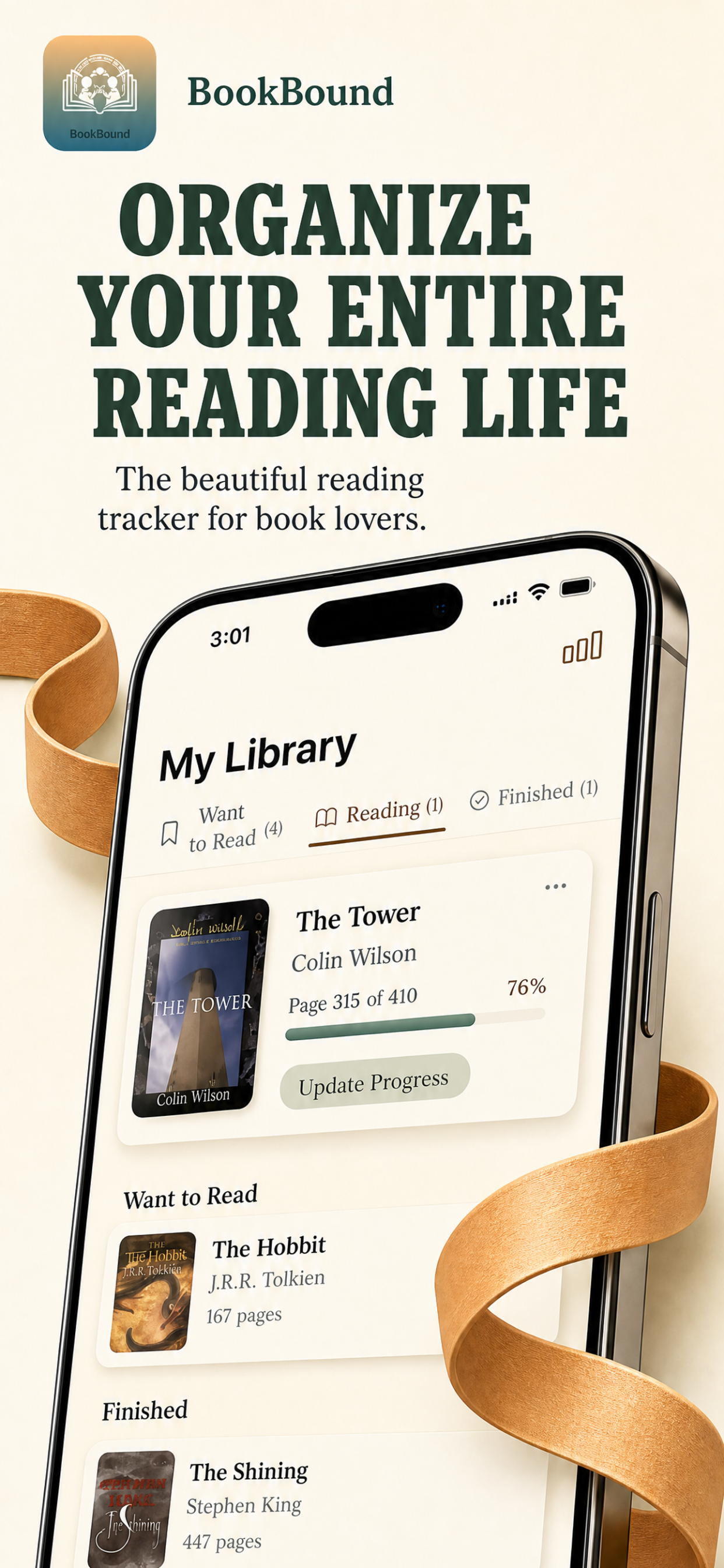 BookBound: Reading Tracker screenshot 2