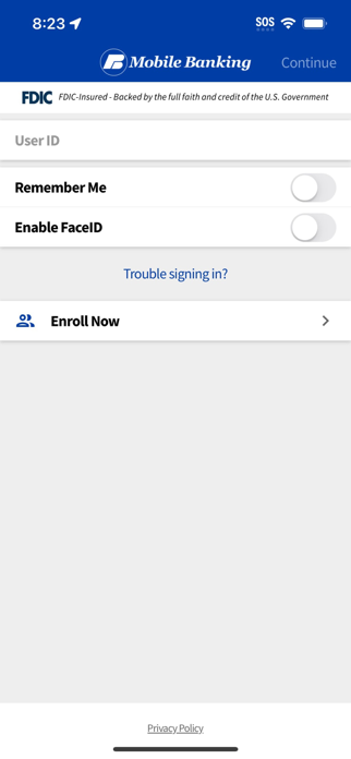 PB Mobile Banking Screenshot 1 of 5