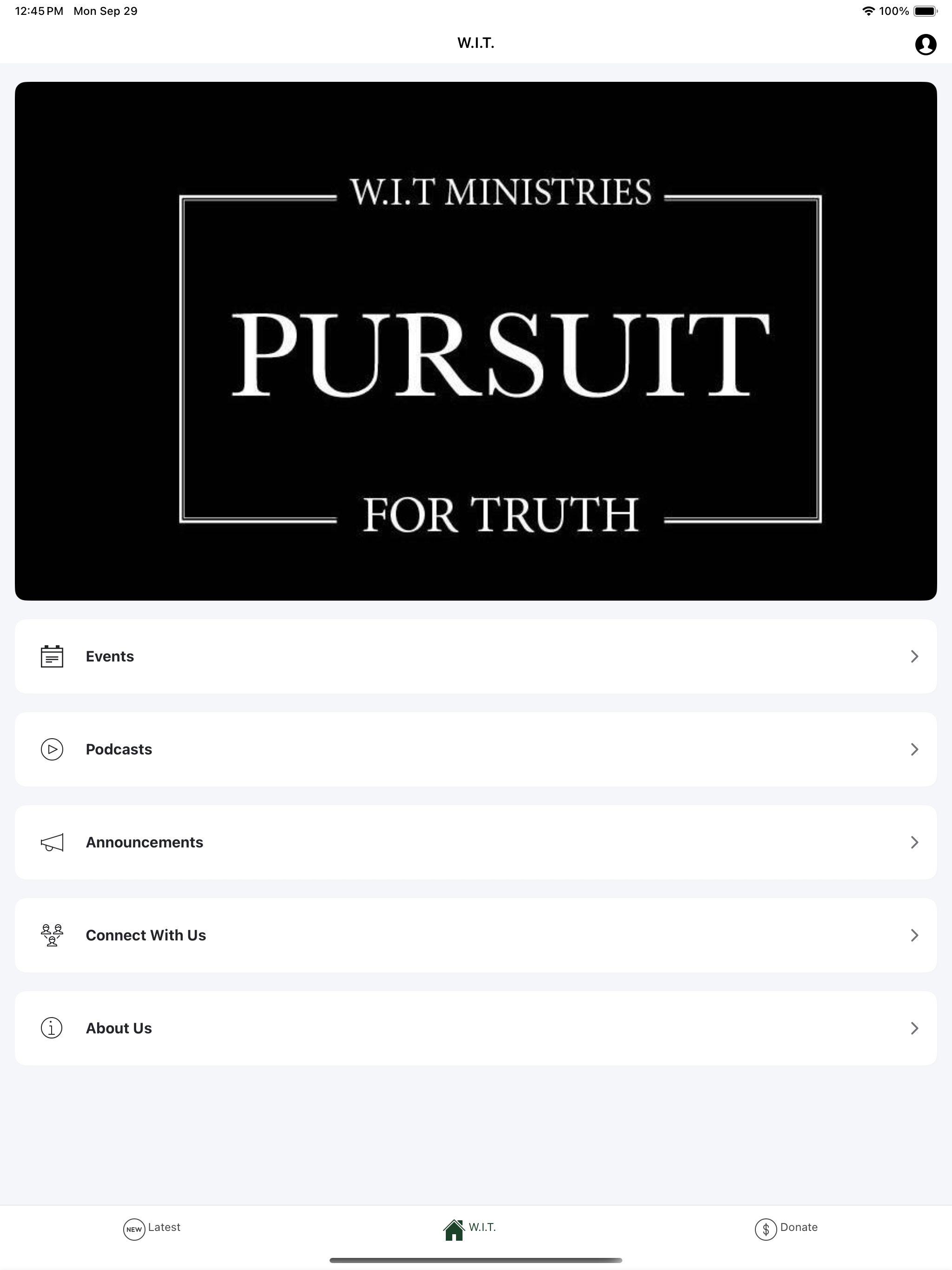 WIT Ministries