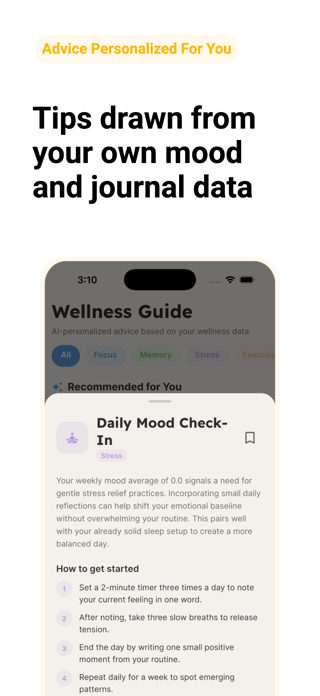 MindWeave - Journal & Wellness Screenshot 4 of 7