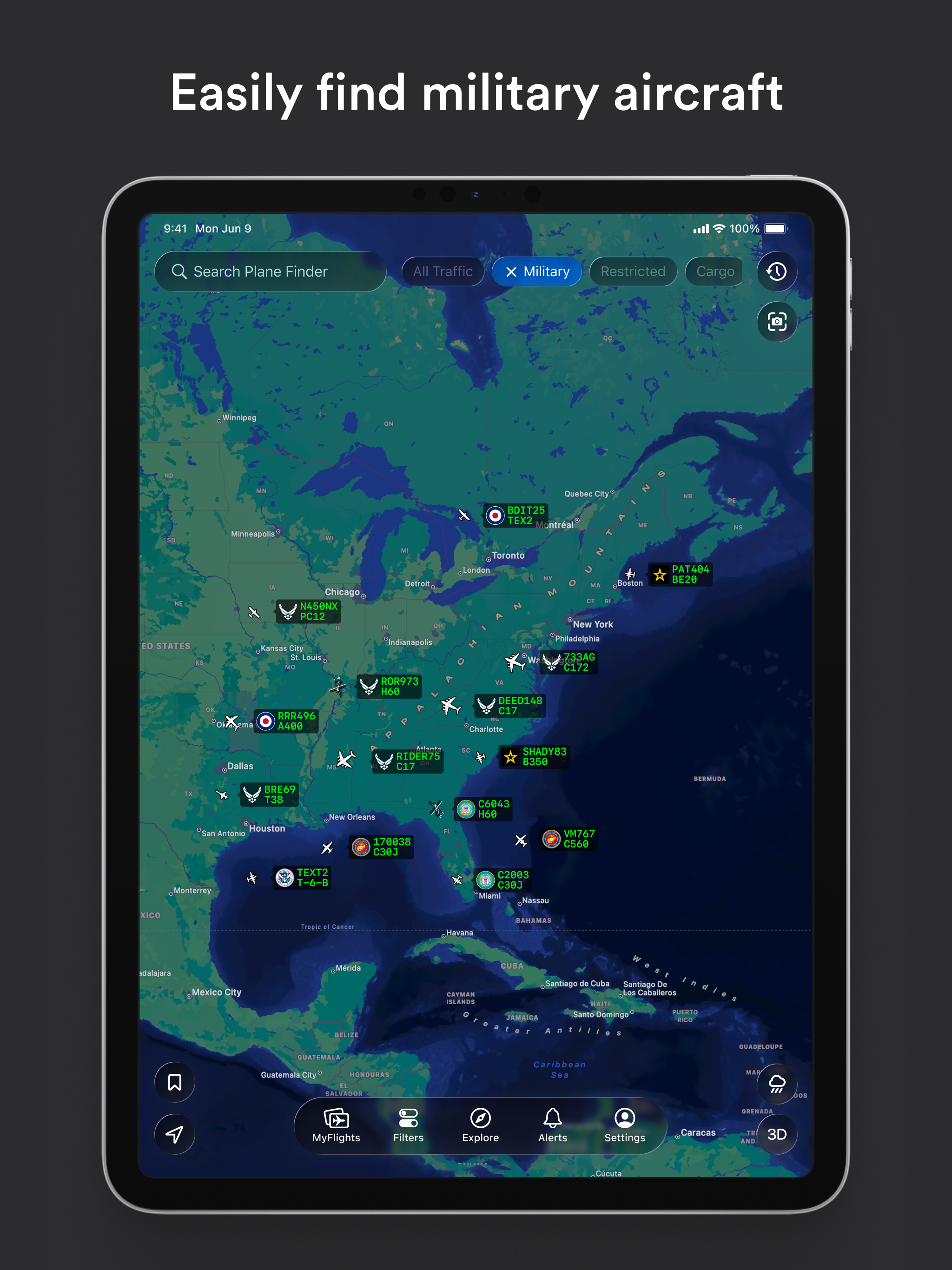 Plane Finder ⁃ Flight Tracker