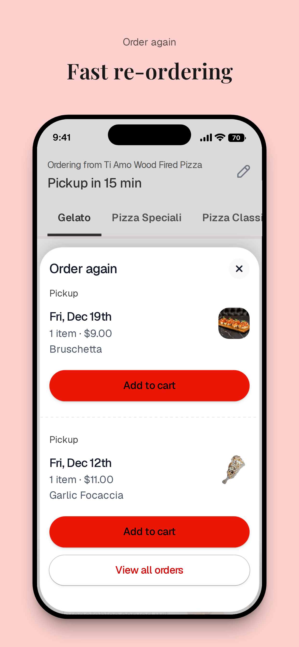 Ti Amo Wood Fired Pizza screenshot 4