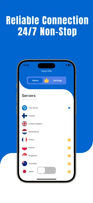 VPN - Super Wind VPN Shield f3 screenshot 2