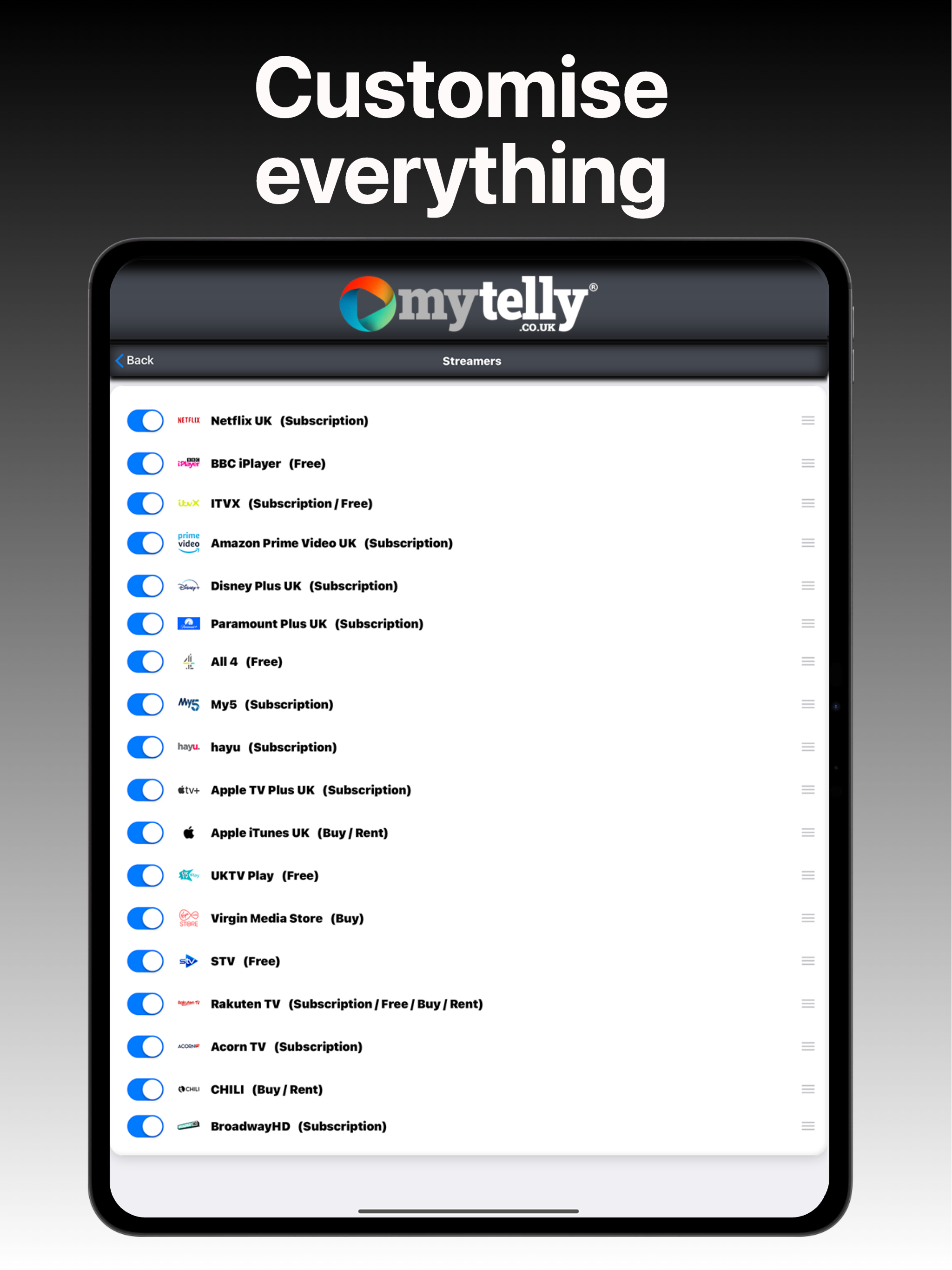 TV & Streaming Guide UK screenshot 11