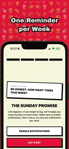 Big Back - Fast Food Tracker Screenshot 6 of 6