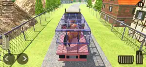 Zoo Horse Transport Truck Game screenshot 2