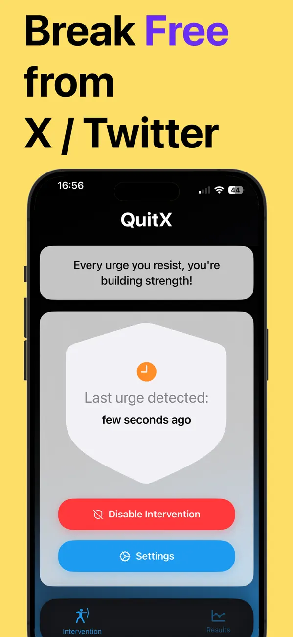 Screenshot #1 pour QuitX App
