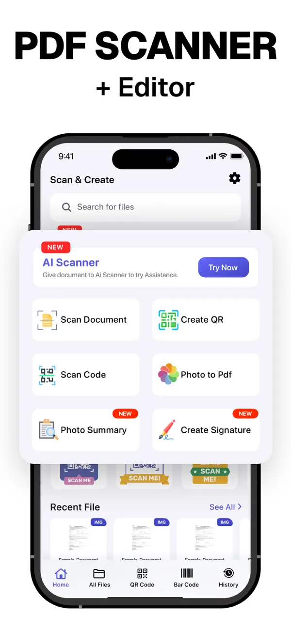 Screenshot #1 pour Scanner de documents PDF ++