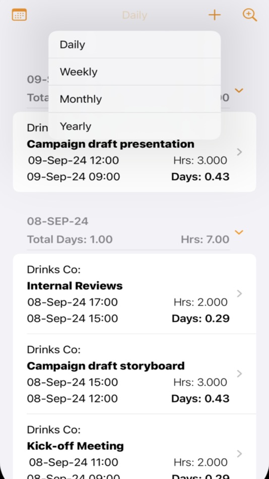 #3. Time Logger (iOS) By: Killer Apps Ltd