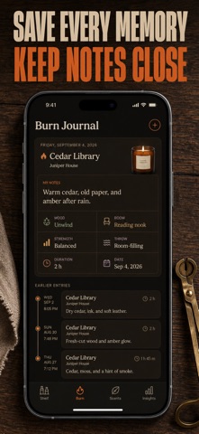 Candle Tracker: Burn Log Screenshot 6 of 10
