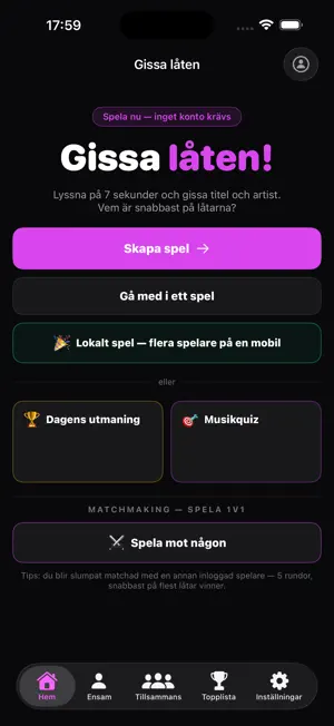 Gissa låten - Sverige screenshot 1