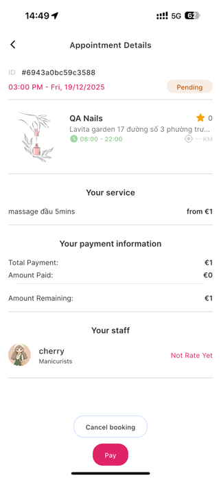 Top1 Booking Screenshot 9 of 10