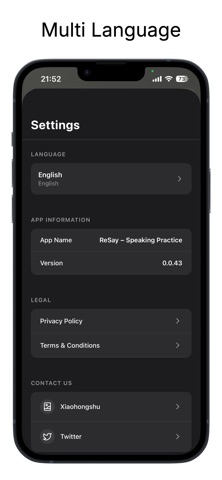 ReSay: Speaking Practice Screenshot 4 of 4