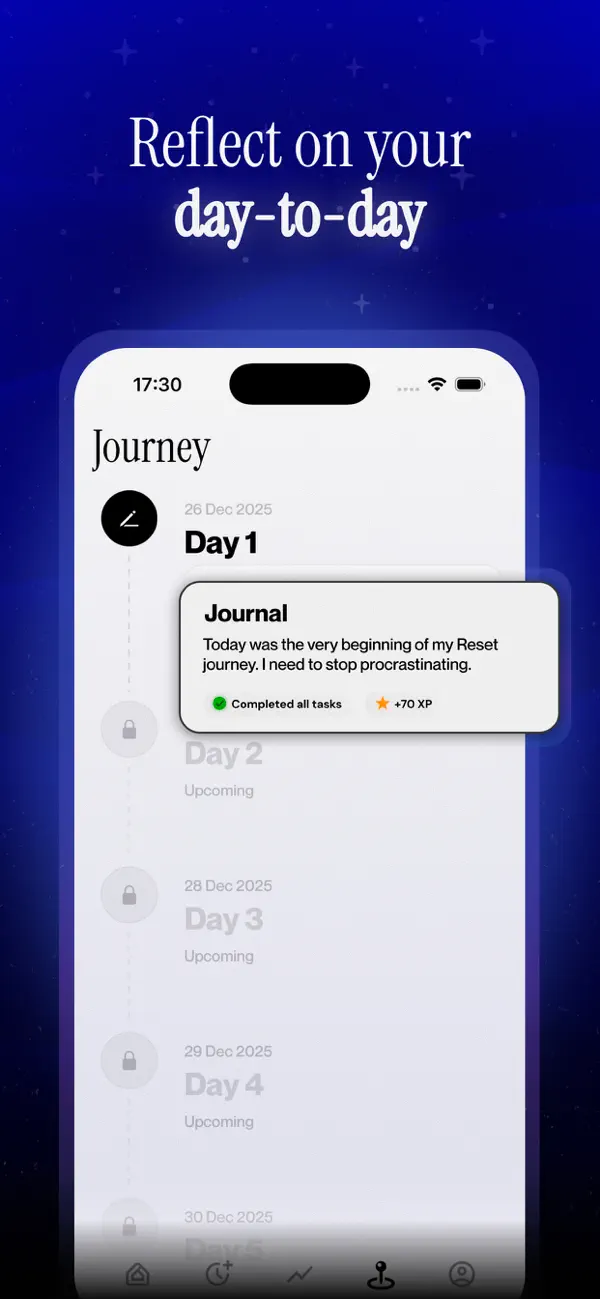 #6. Reset - Reset Your Life (iOS) By: Alex Slater