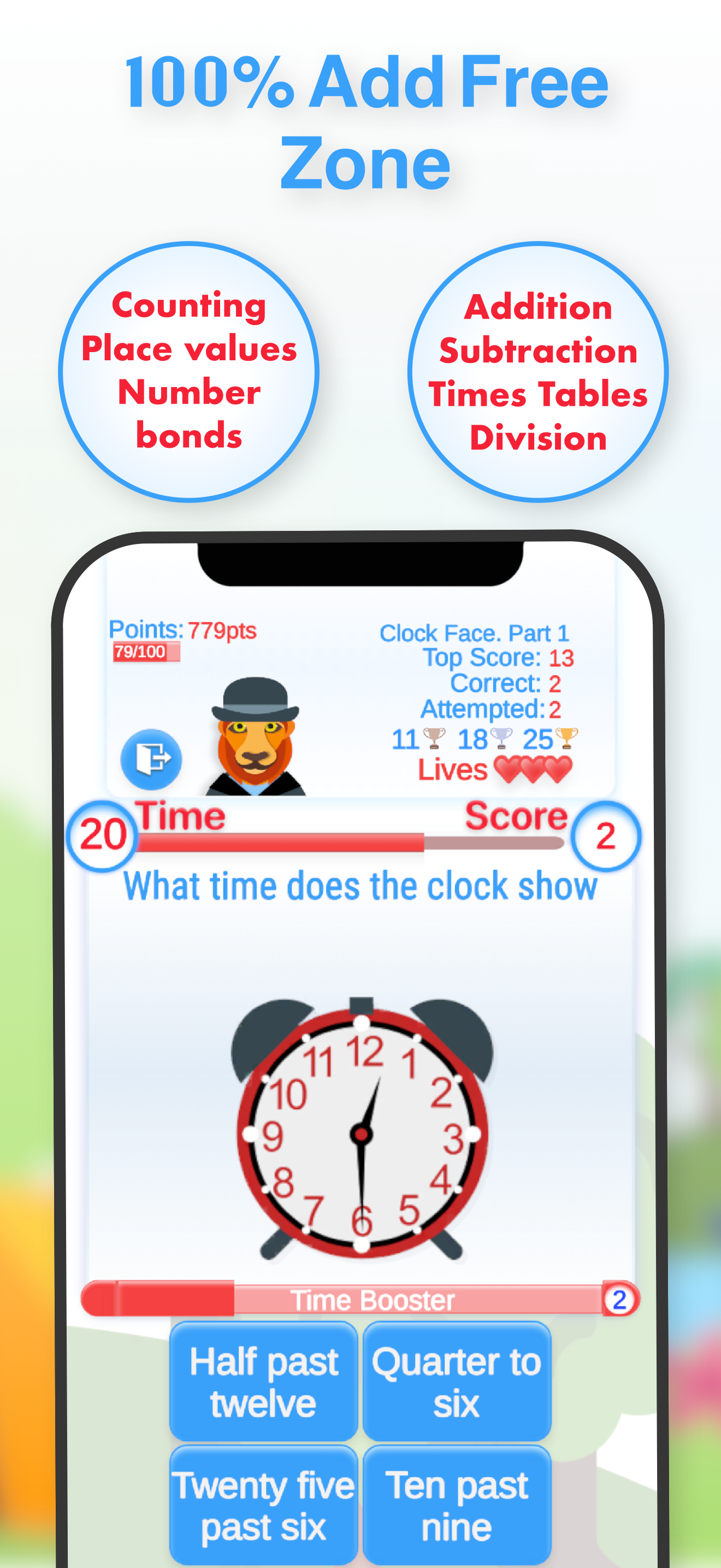 Supremo Maths: Games for Kids