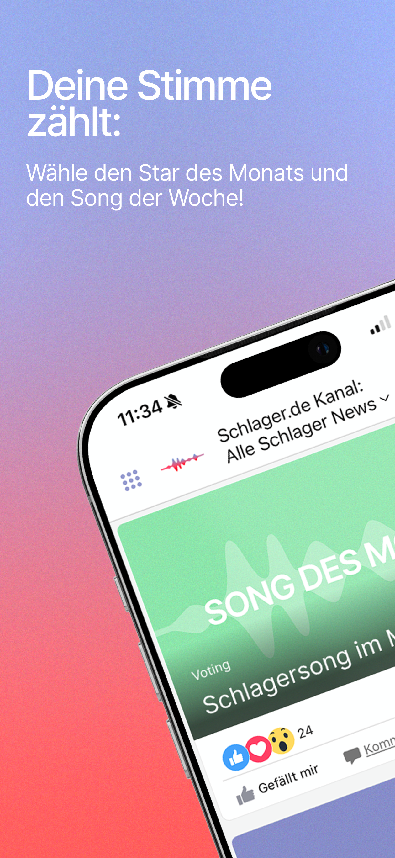 Schlager.de Stars, News, Radio screenshot 3