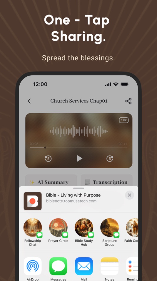 #7. Bible Note Taker & Recorder (iOS) 由: TOPMUSE PTE. LTD.