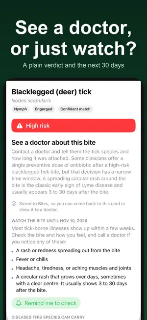 Tick Identifier: Bite Risk screenshot 3