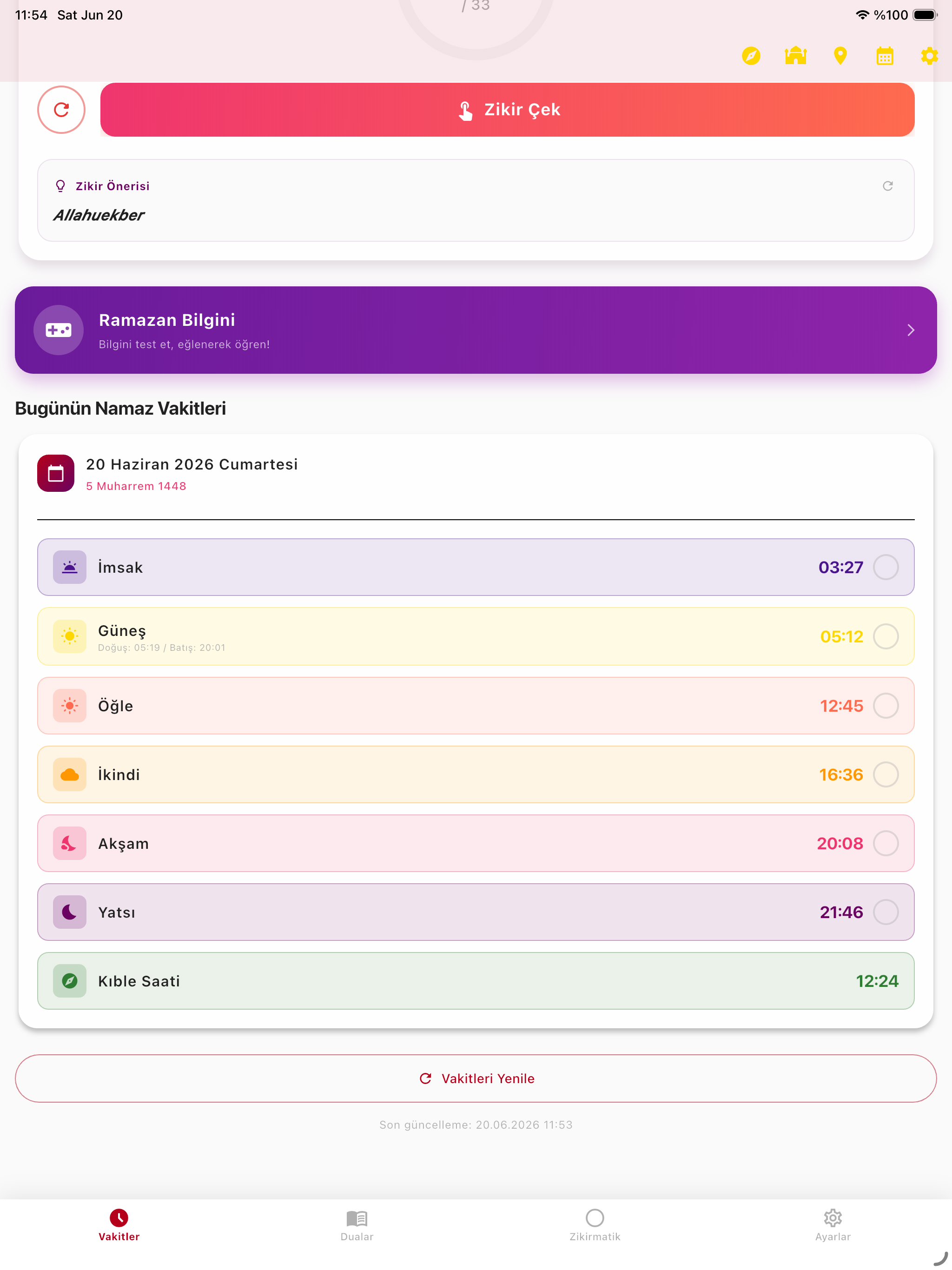 Vaktinde: Ezan Vakti ve Kıble screenshot 10