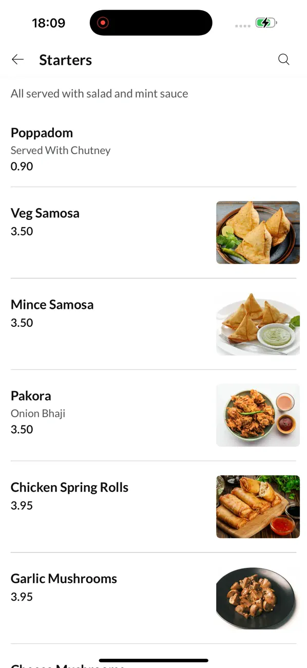 Screenshot #3 pour New Royal Balti Audley.