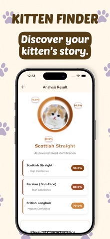 Cat Breed Identify iPhone screenshot