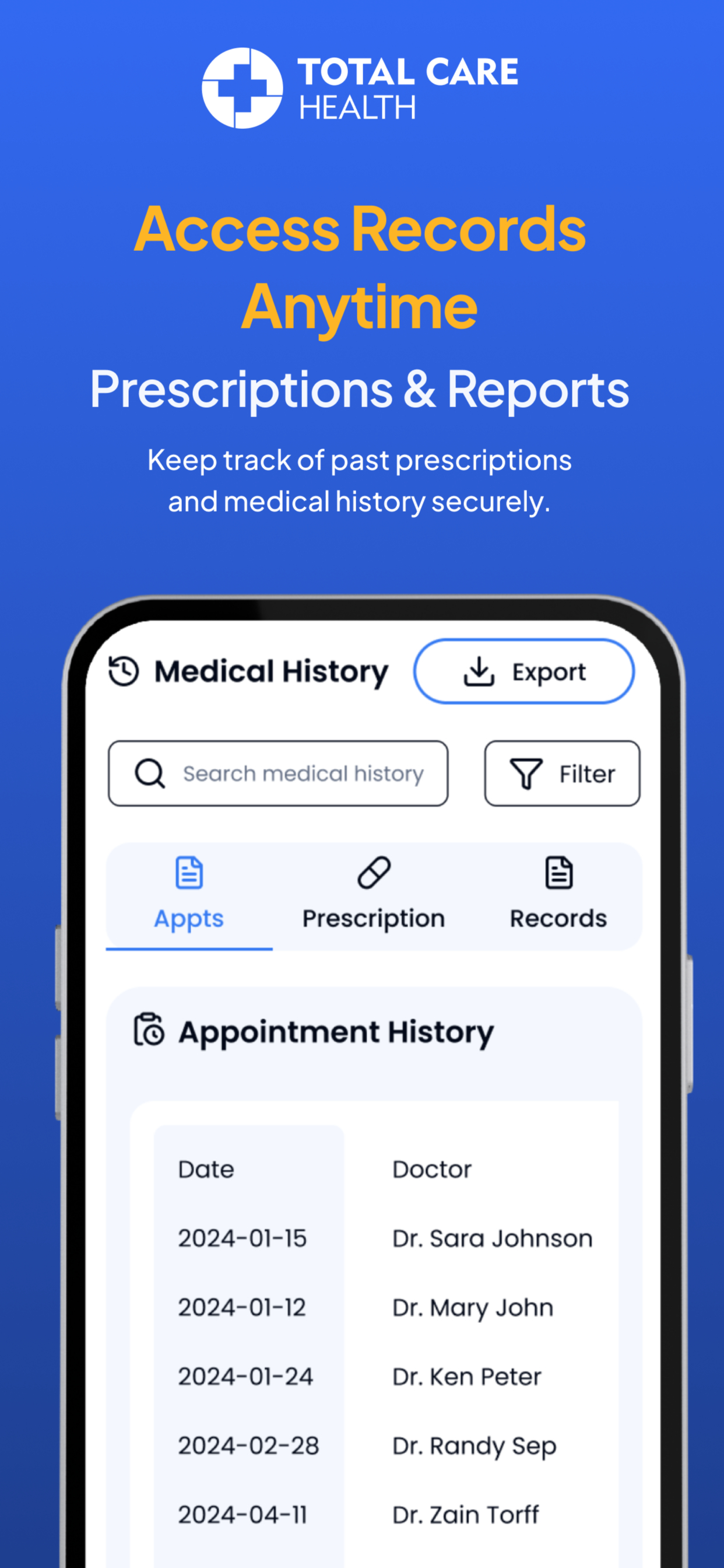 TotalCareHealth screenshot 4