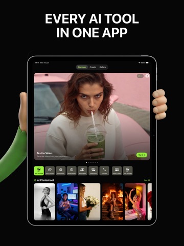 Flo AI Photo & Video Generator iPad screenshot