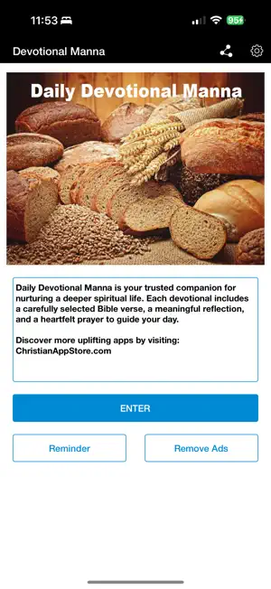 Daily Devotional Manna screenshot 1