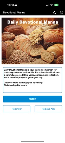 Daily Devotional Manna Screenshot 1 of 5