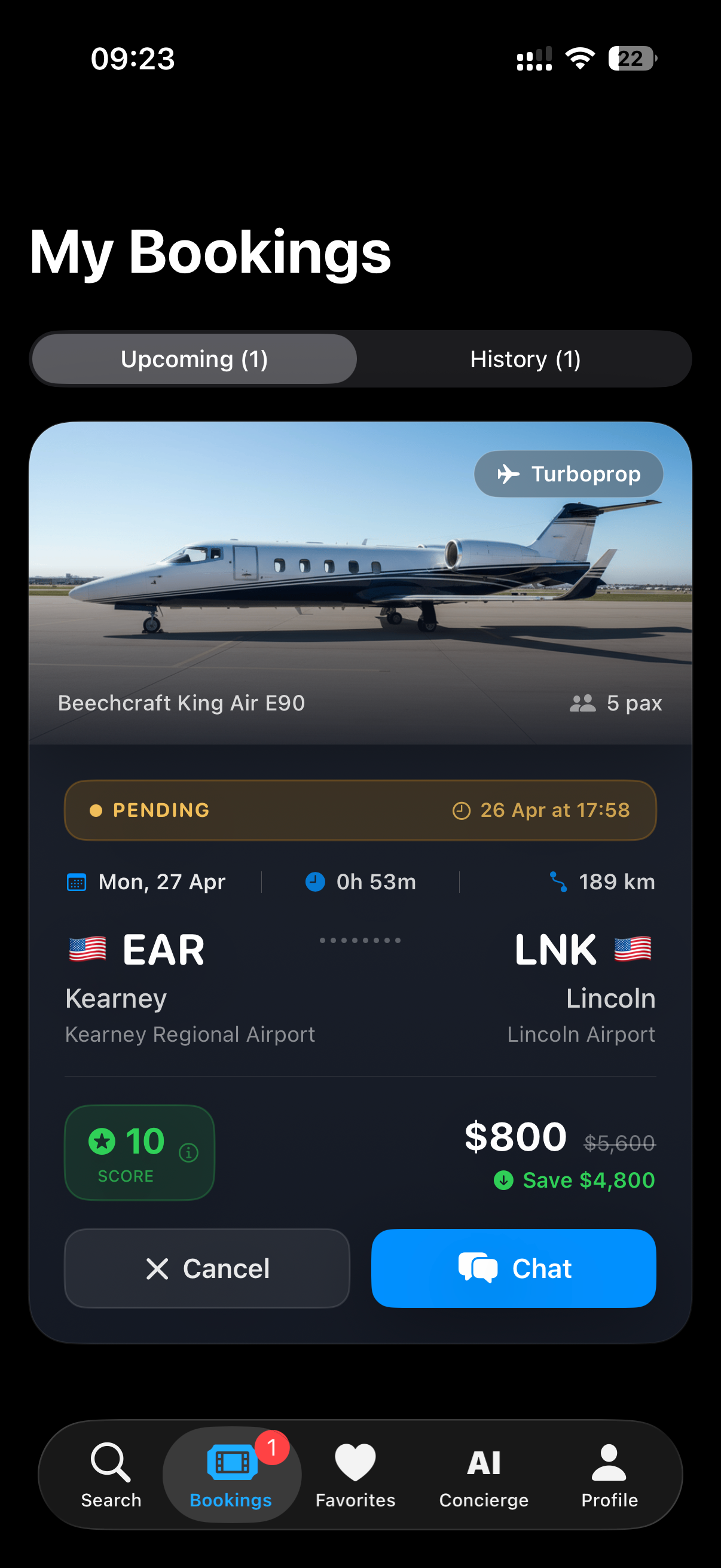 EmptyJet – Private Jet Flights screenshot 10