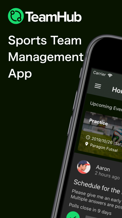 Screenshot #1 pour TeamHub - Manage Sports Teams