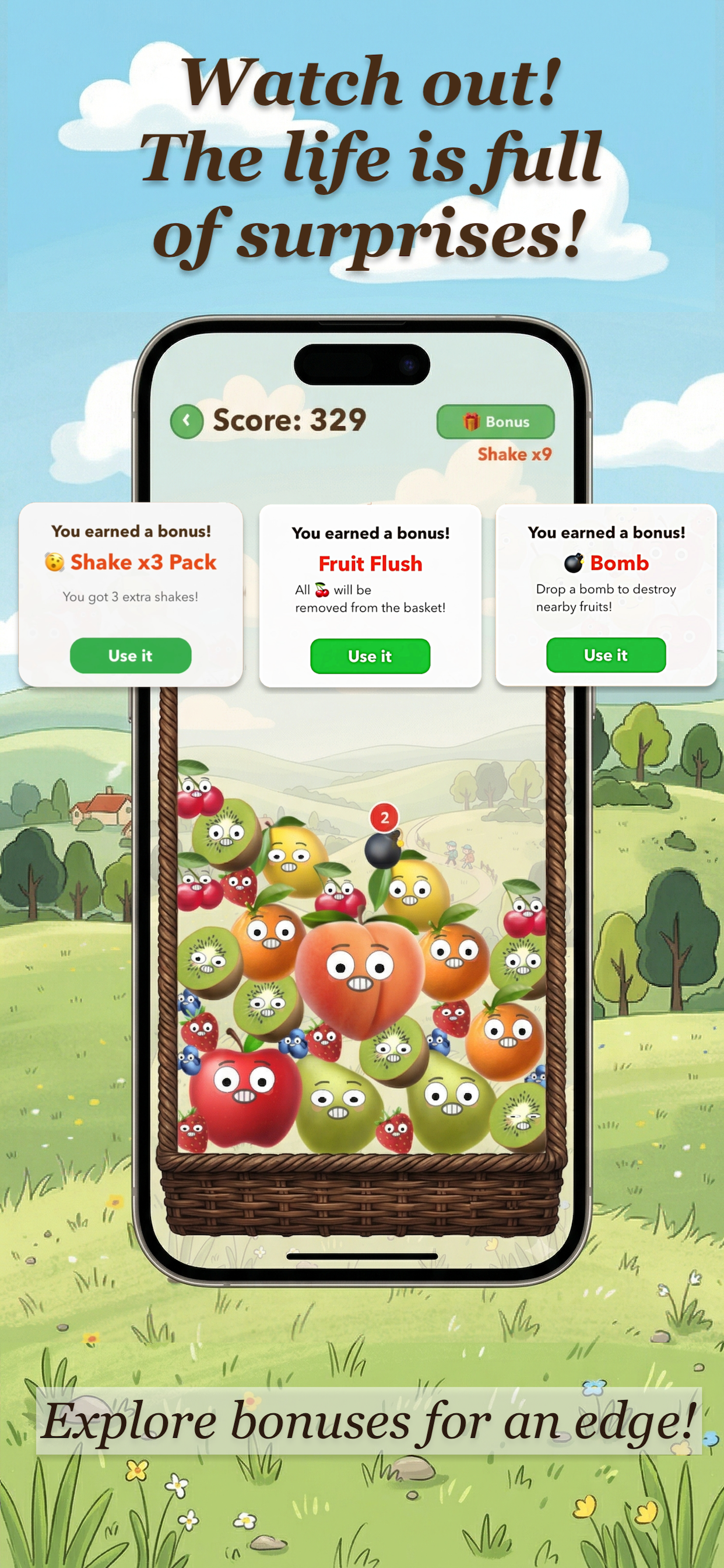 Tuti Fruty: Merge fruits mania screenshot 3