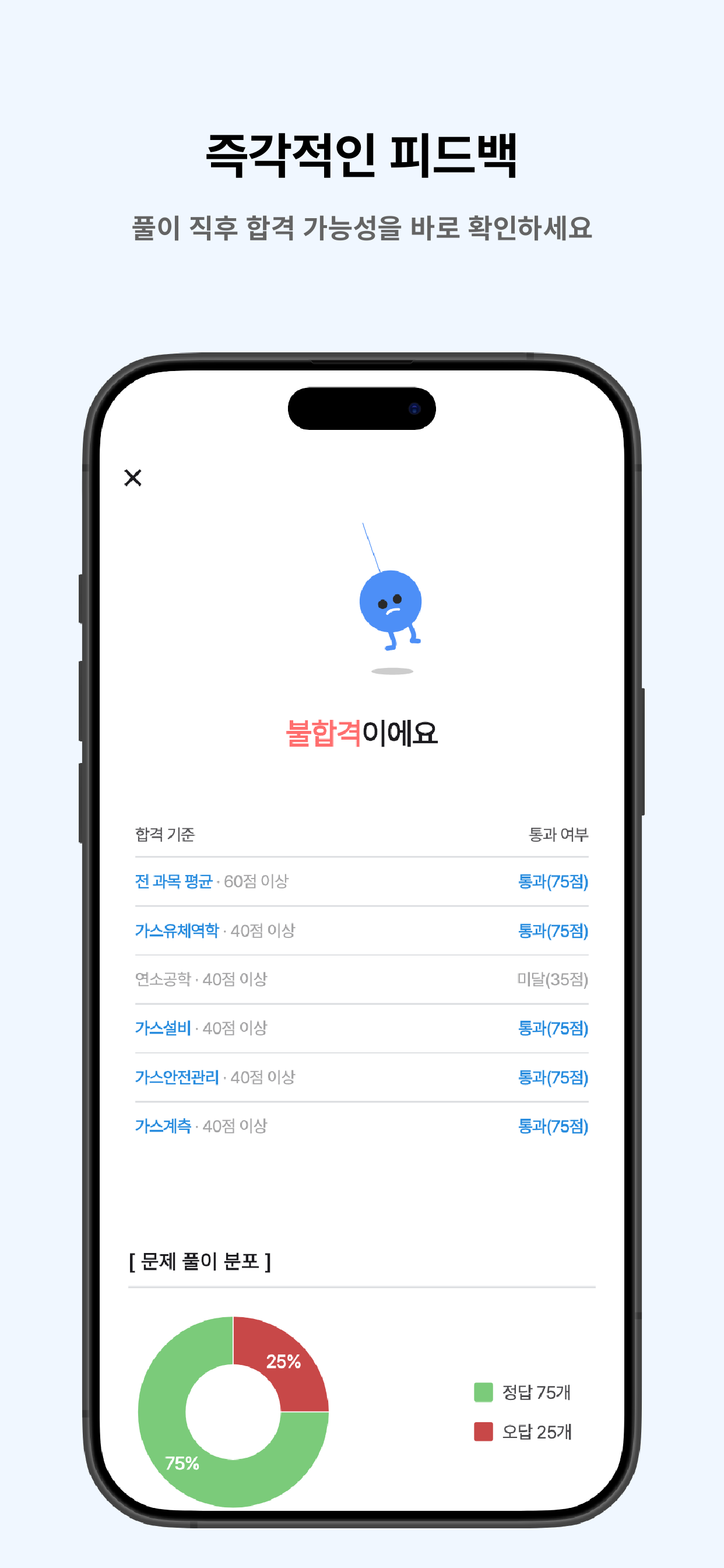 떠먹: 가스기사 필기 기출문제 screenshot 5