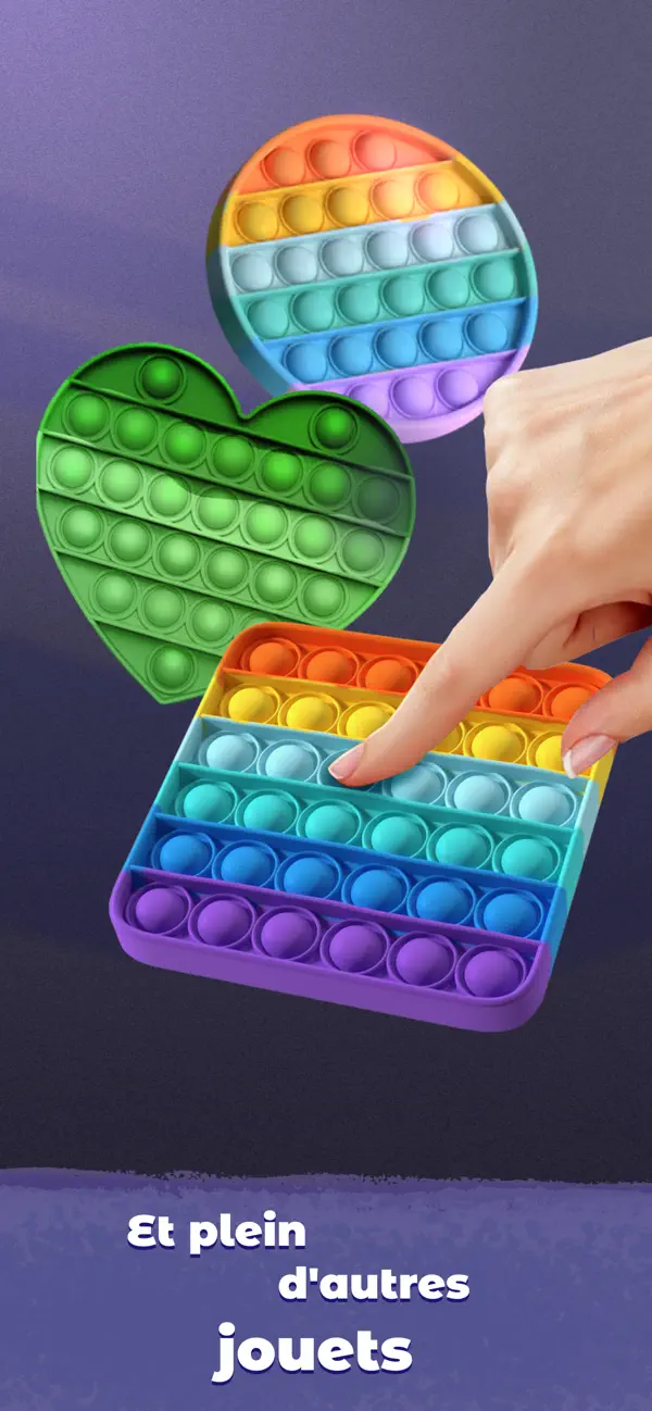 Screenshot #3 pour Balle anti-stress: slime jeux