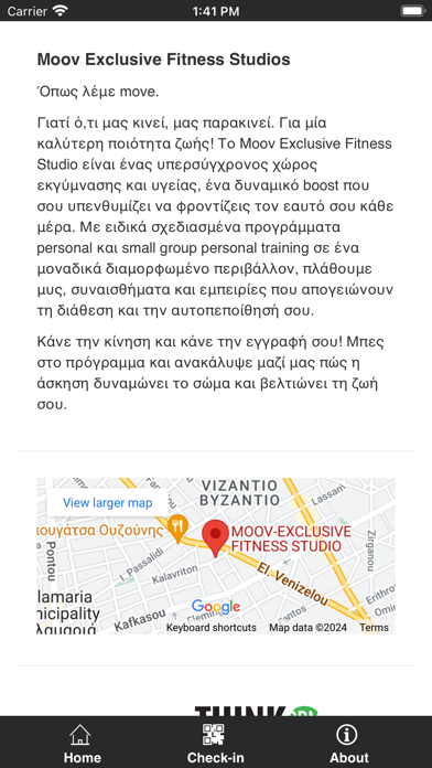 Moov Fitness Studio Kalamaria Screenshot