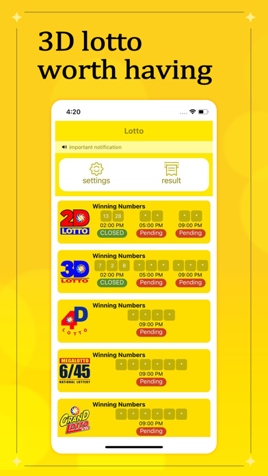 pcso lotto online Screenshot 3 - AppWisp.com