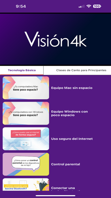 Vision4k Classes Screenshot 2 of 5