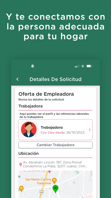 Cleo: Trabajo Domestico Screenshot