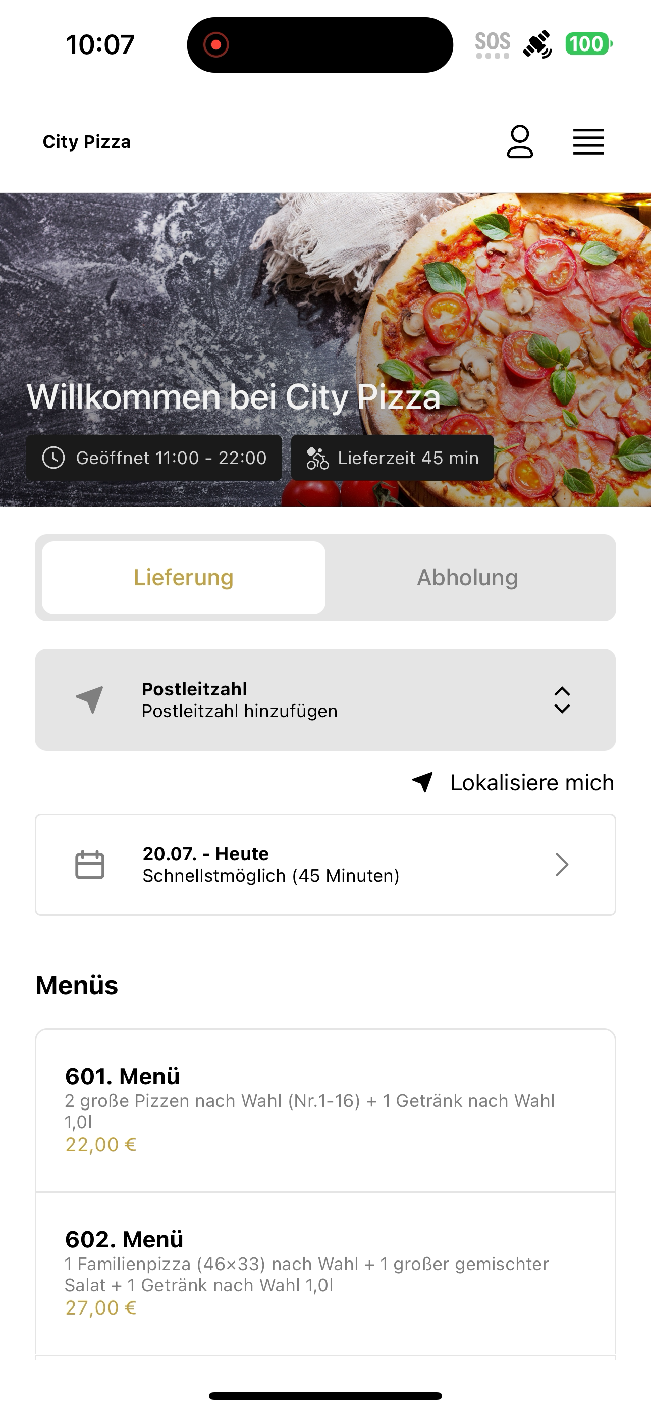 City Pizza Ulm screenshot 6