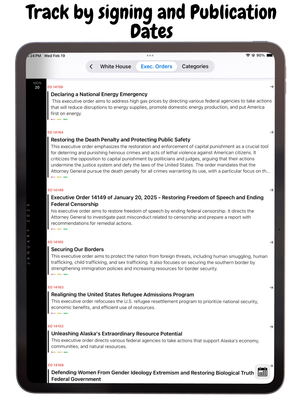 iPad screenshot
