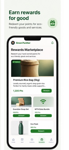 Green Panther iPhone screenshot