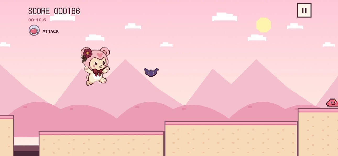 Screenshot 2 of Pixel Bear Run: Retro Runner