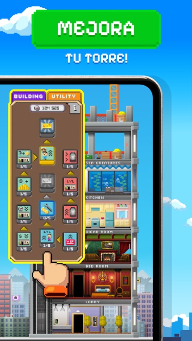 Tiny Tower: 8 Bit Retro Tycoon