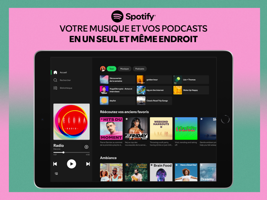 Screenshot #4 pour Spotify : Musique et podcasts