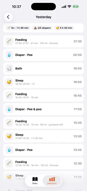 Baby Diary – Beba dnevnik screenshot 3