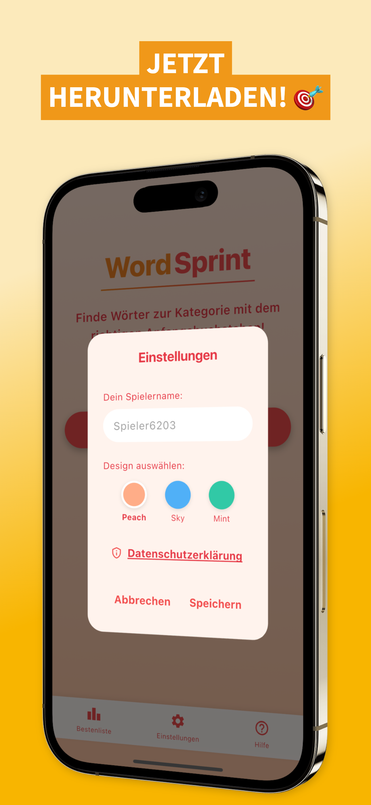 WordSprint: Wortspiel & Quiz