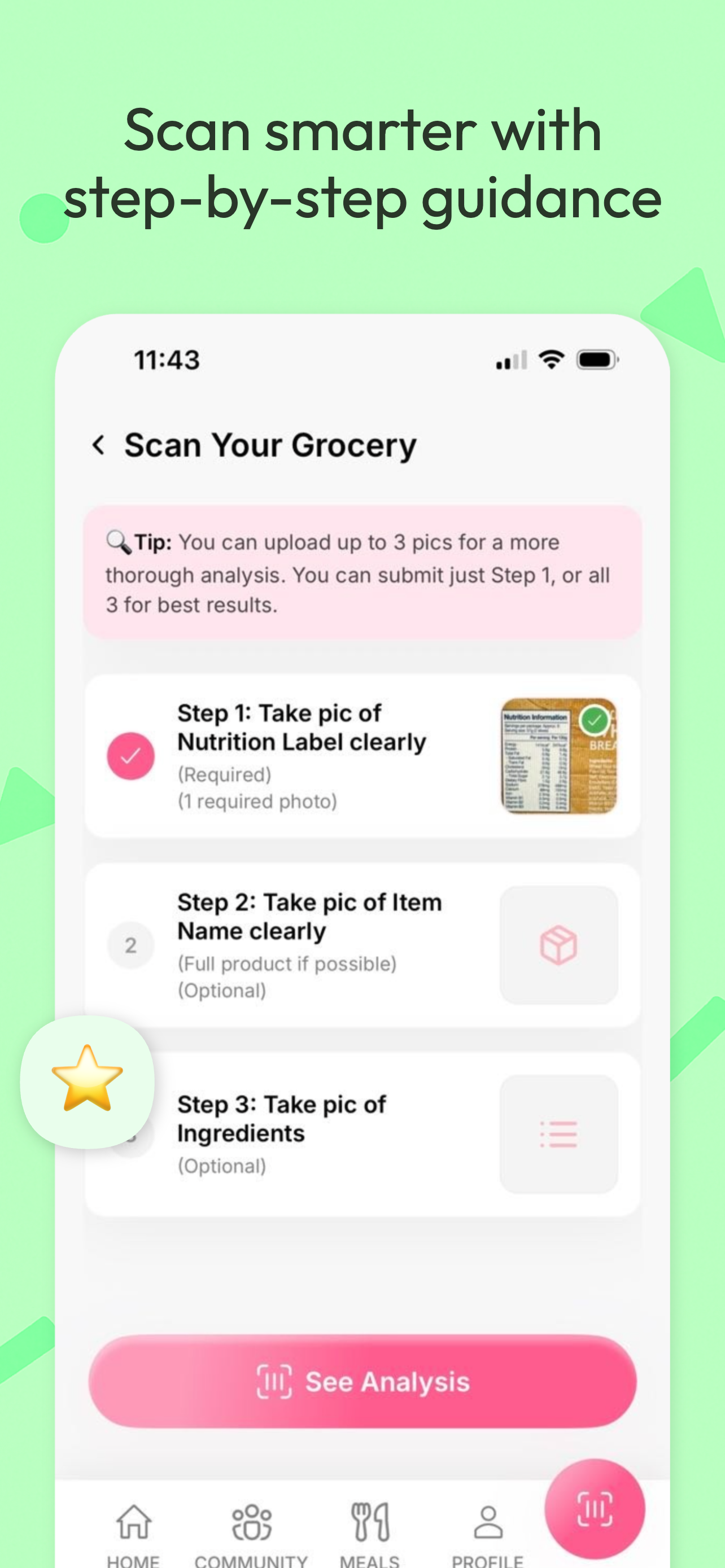 Munched: Nutrition Scanner