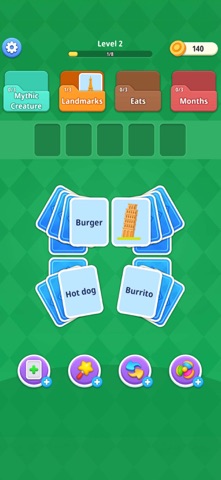 Word Card Sort: Solitaire Screenshot 2 of 5