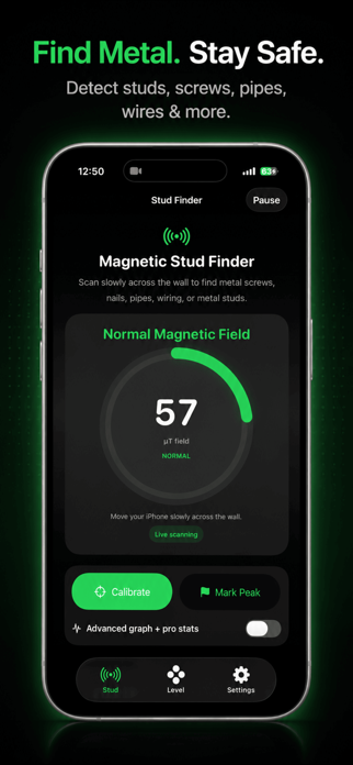 Stud Finder - Bubble Level Screenshot 1 of 5