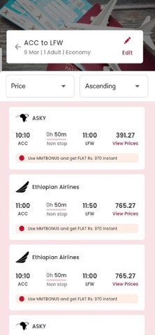 Hybrid Travel screenshot